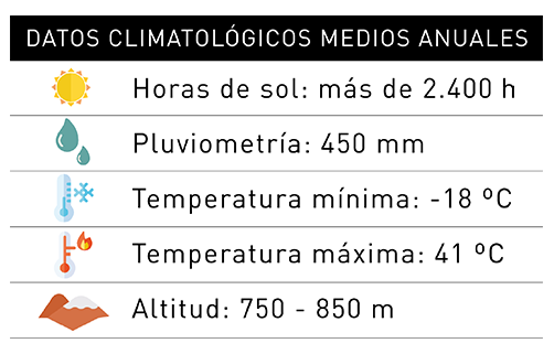 El clima de la Ribera del Duero